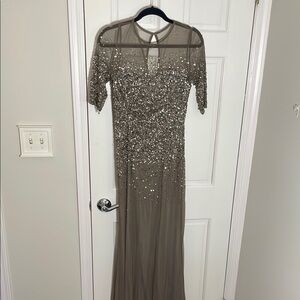 Elegant Sequin Evening Gown